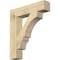 Ekena Millwork Balboa Block Rough Sawn Bracket, Douglas Fir, 6"W x 30"D x 34"H BKT06X30X34BOA05RDF - alternate 1